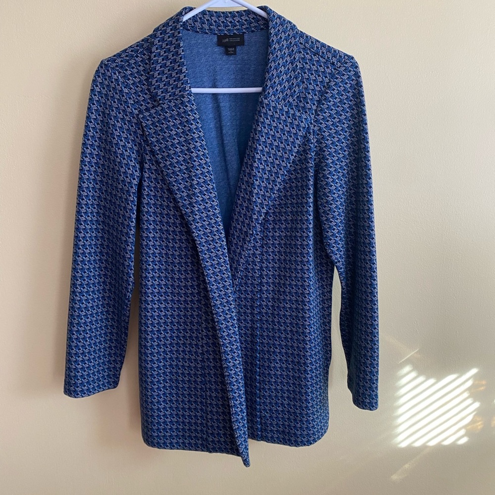 J. Jill Blazer wear-ever style 8P…EUC with no defects, unlined